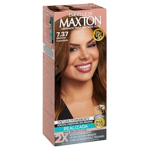 Tintura Maxton Creme Marrom Caramelo 7.37