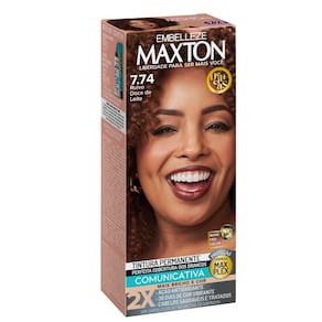 Tintura Maxton Creme Ruivo Doce De Leite 7.74