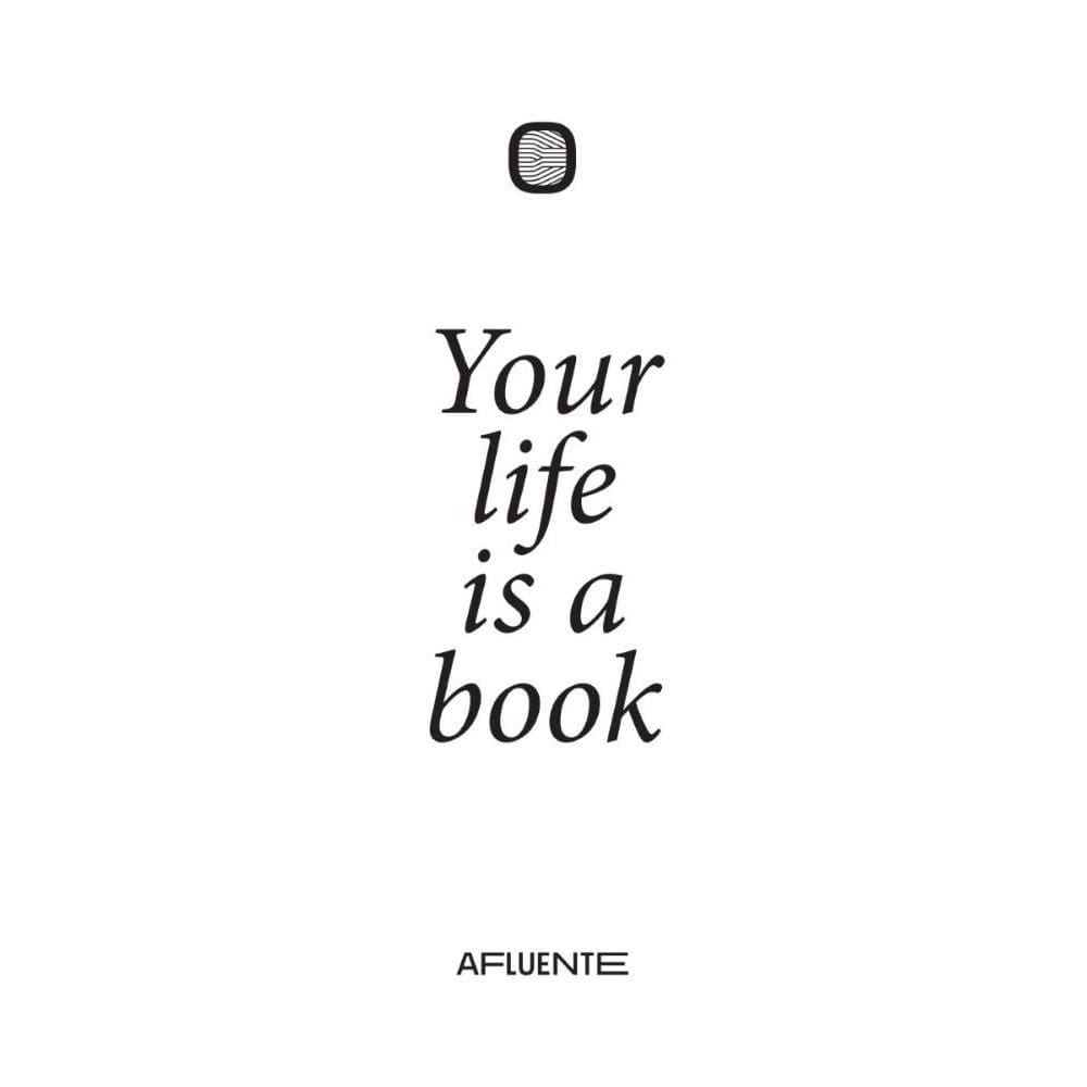 Your life is a book