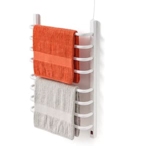 Toalheiro Térmico Grande Branco 220v Fio Superior Direito