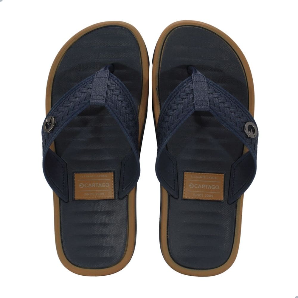 Chinelo Masculino Cartago Coimbra II Azul Castor
