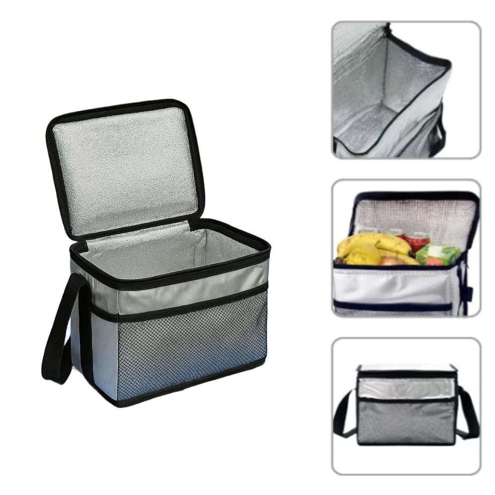 Bolsa Termica Portatil 22 Litros Passeio Piquenique Lanche Bebidas Lanheira Marmita Fitness Com Alça Regulavel