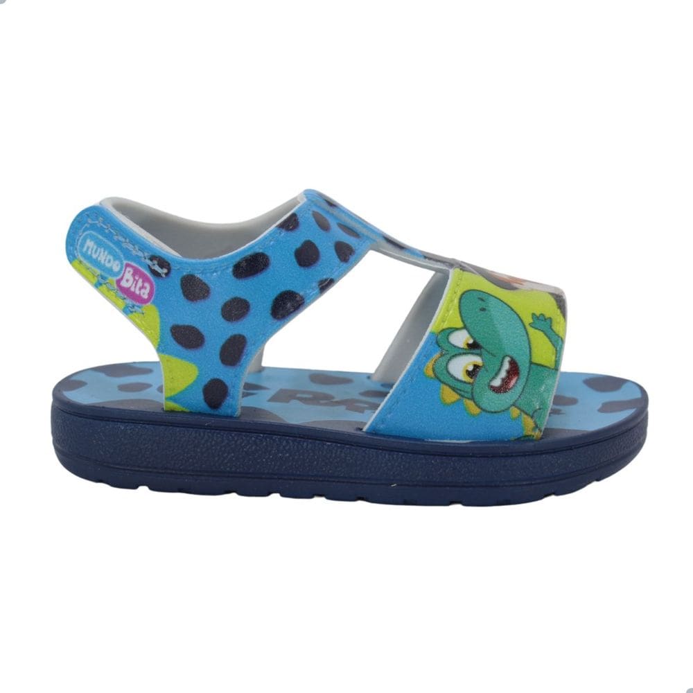 Sandália Bebê Grendene Kids Mundo Bita Azul