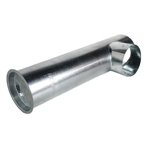 Joelho Para Chaminé Galvanizado Para Fogão A Lenha 115mm - 318 Hedlund