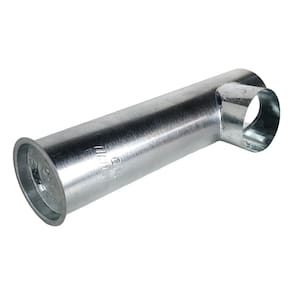 Joelho Para Chaminé Galvanizado Para Fogão A Lenha 110mm - 317 Hedlund