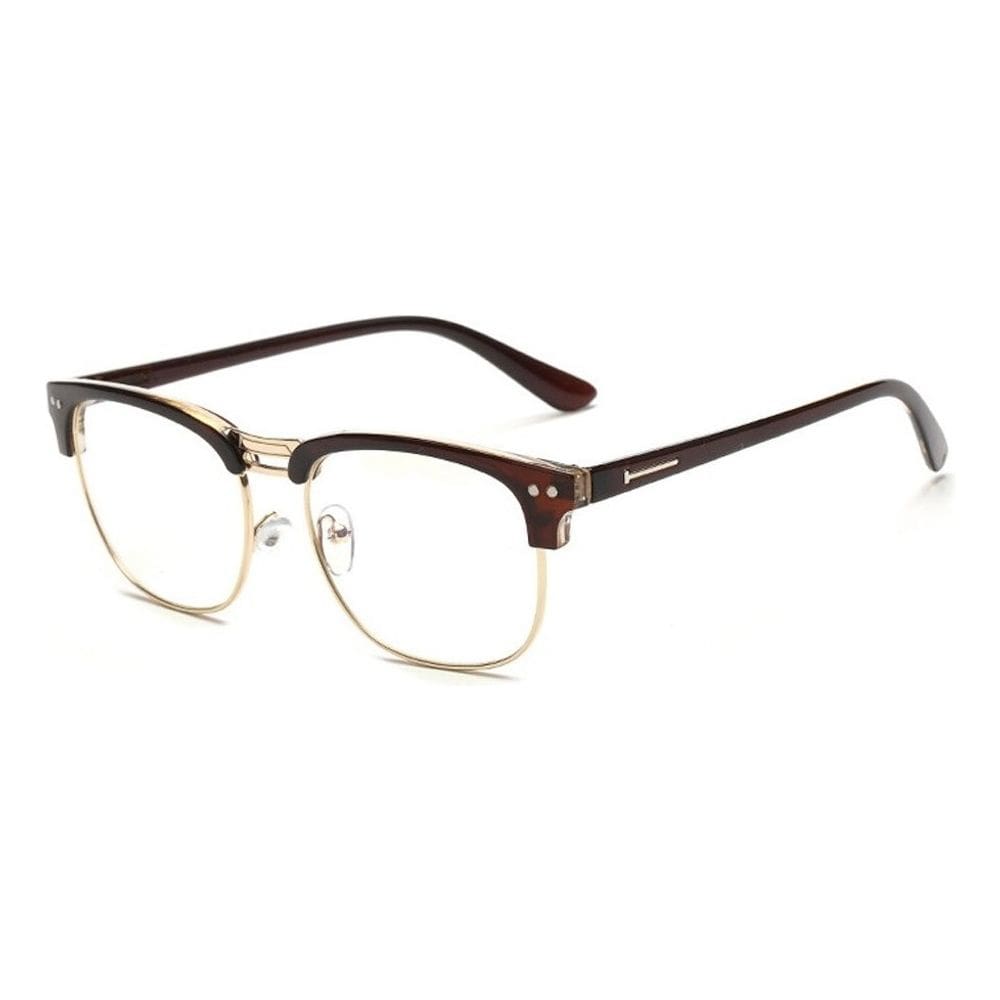 Armação De Óculos Sem Grau Vintage De Acetato