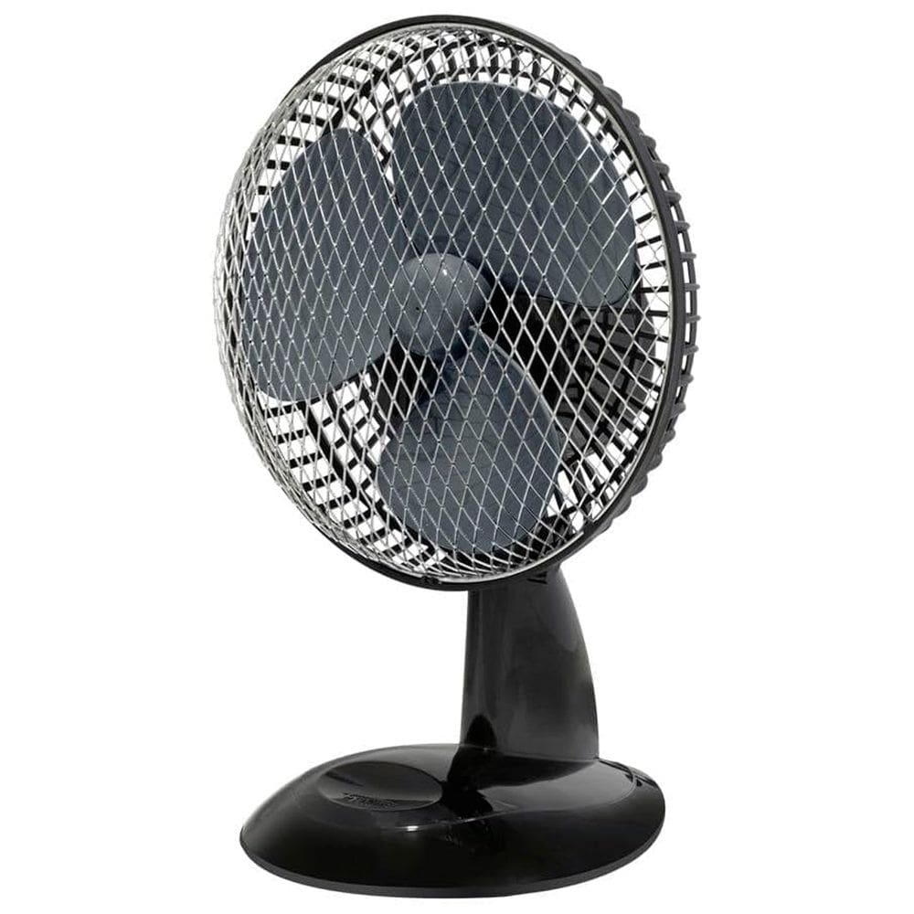 Ventilador de Mesa/Parede Personal Fan 18cm 20W Grade Removível Ajustável Preto Fame