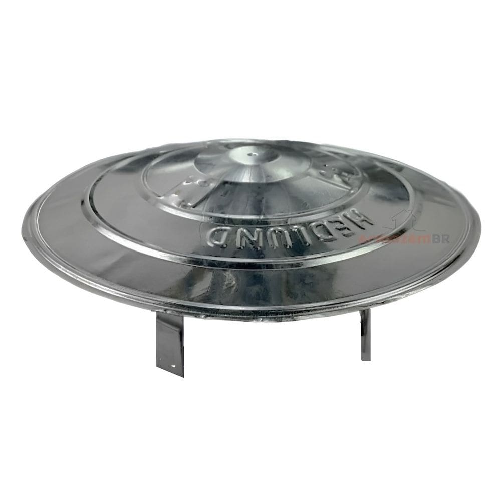 Chapéu Fixo Chaminé Universal Chinês Para Fogão A Lenha Galvanizado - 155 Hedlund