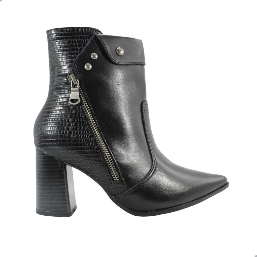 Bota Ramarim  Cano Curto Preta