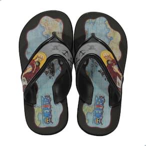 Chinelo Infantil Menino Grendene Kids One Piece Explorer Preto Cinza e Azul