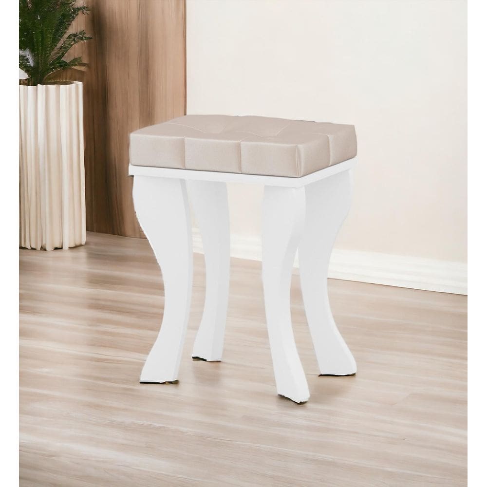 Banqueta Estofada Infantil Para Penteadeira