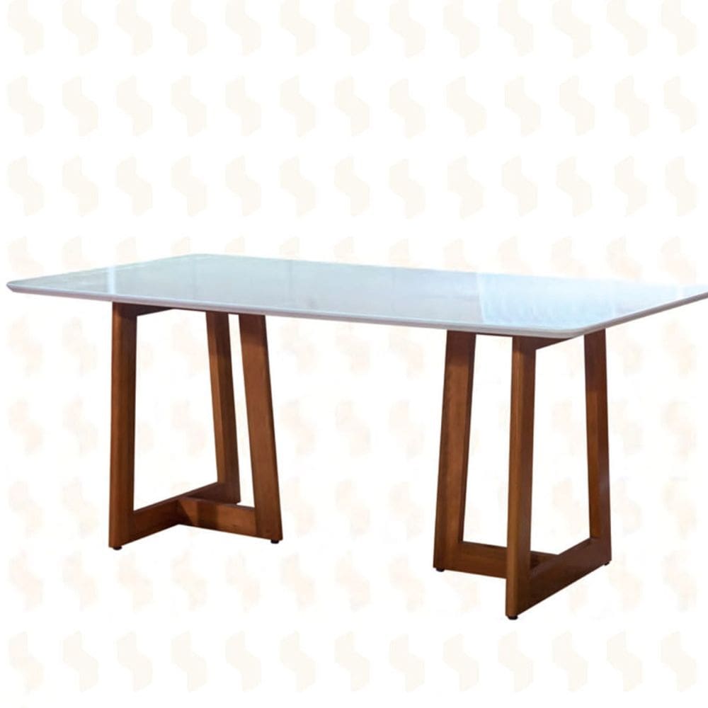 Mesa de Jantar Retangular - Sparta-2,20x1,10m - Art Salas
