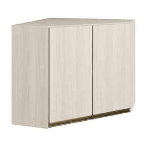 Armario Canto Obliquo 2 Portas Mdf 75cm Kali 12209 Bianco Toq Nicioli