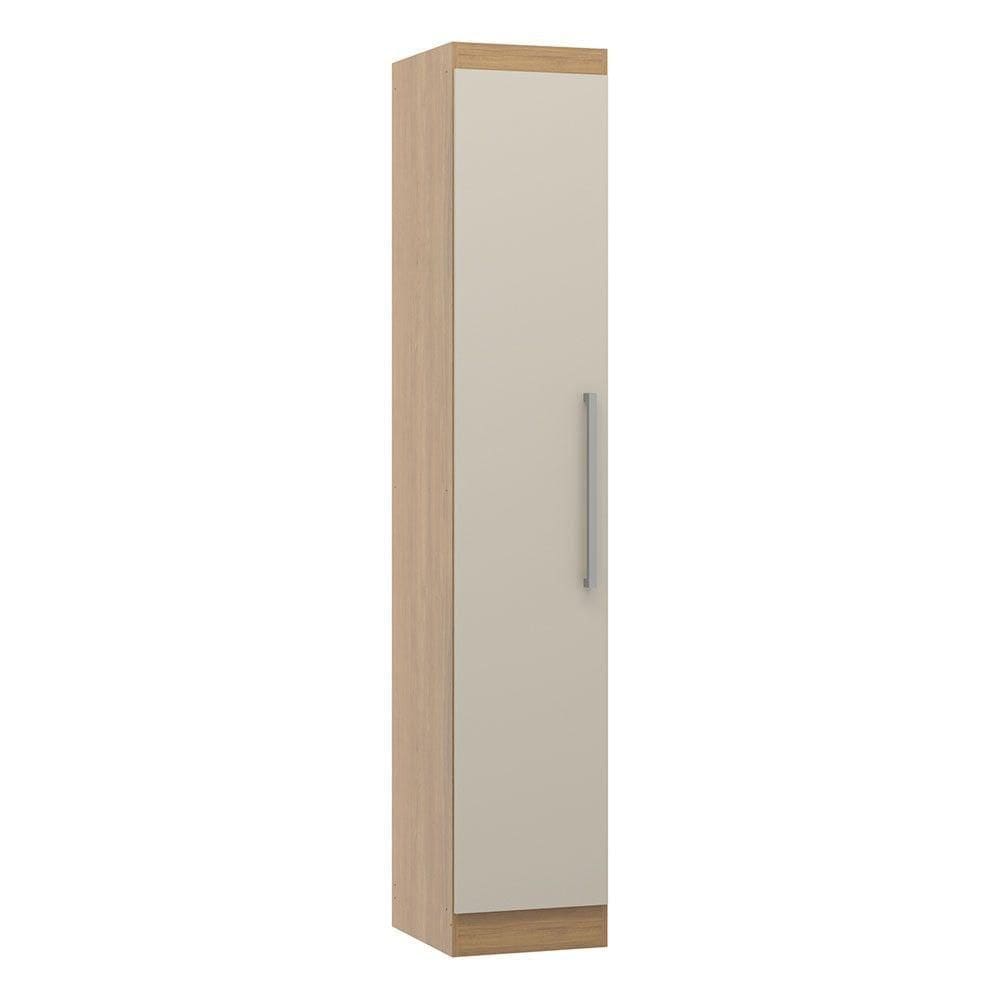 Armário Modulado Selene 1pt 40x218cm Mdp Menu Móveis Carvalho