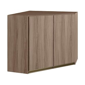 Armario Canto Obliquo 2 Portas Mdf 75cm Kali 12209 Carvalho Toq Nicioli