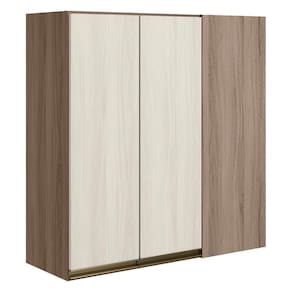 Armario Canto Reto 2 Portas Mdf 86 Cm Kali 12043 Carvalho Toq Bianco Toq Nicioli