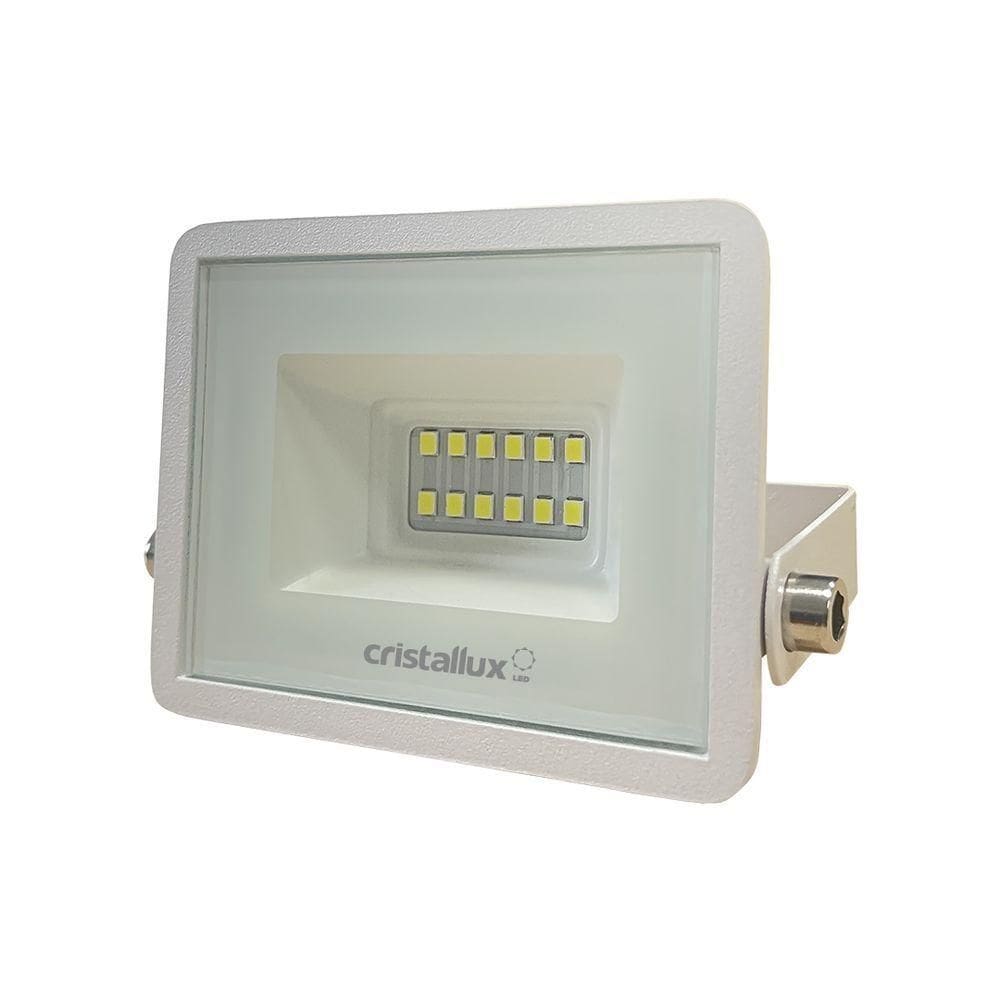 Refletor Branco Led 30w 6500k Biv 3000lm Ip66 - Cristallux