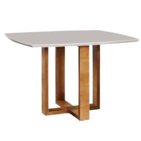 Mesa de Jantar Moderna Laminada - Atlas-1,2x0,9m - Art Salas
