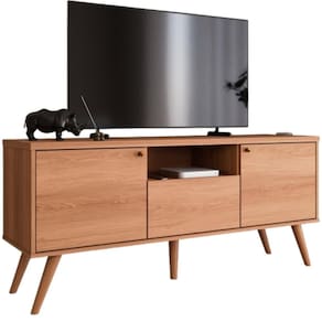 Rack Em Mdp 25mm P/ Tv Até 70" 1,36m 2 Portas e 1 Gaveta Sevilla