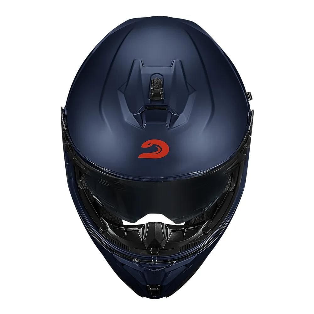 Capacete Race Tech Signal Monocolor Azul Fosco