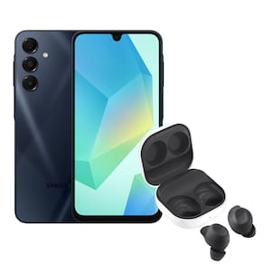 A16 5G 128GB - Azul Escuro + Galaxy Buds FE - Grafite