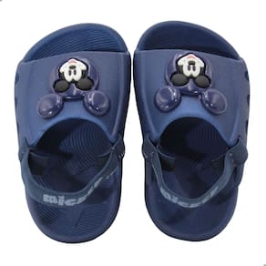 Chinelo Bebe Grendene Kids Disney Queridos Mickey Azul Marinho