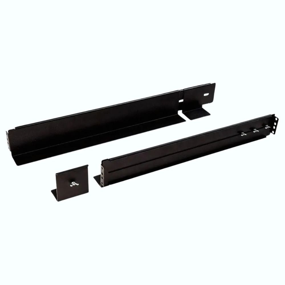 Conjunto de Trilhos Fixos Metálicos Intelbras TR 2U 770-1170, Para Racks de 19" – Suporta até 60KG