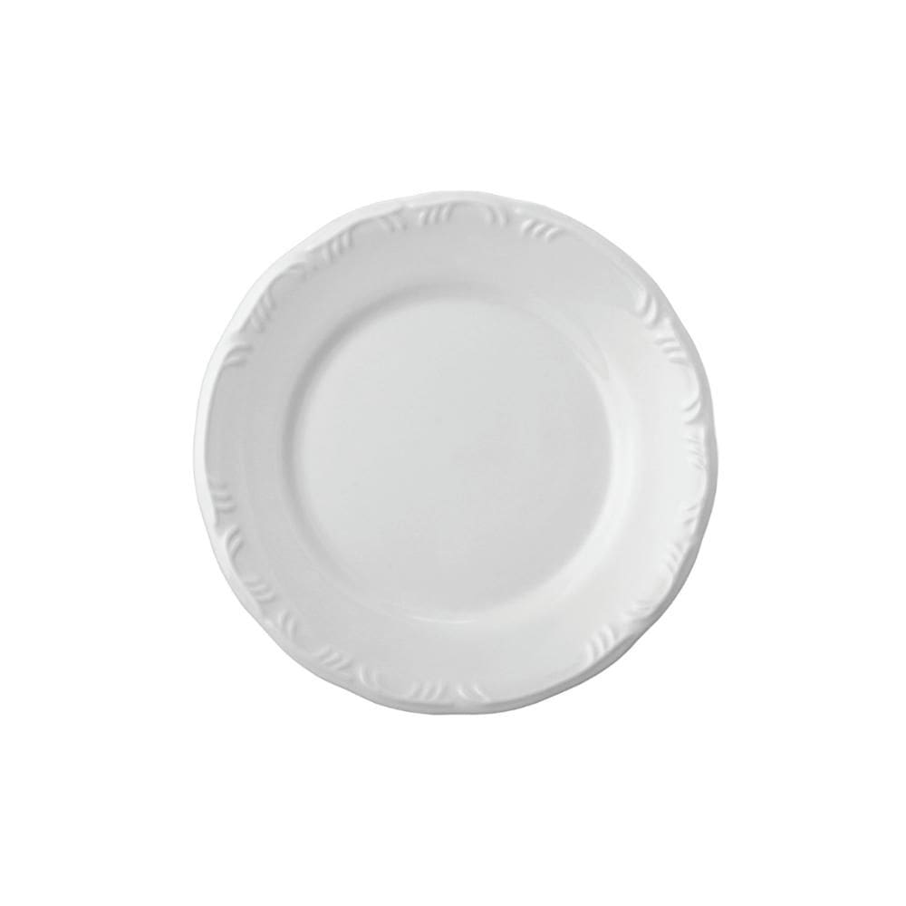 Prato Raso Pomerode Branco 25,6 cm Porcelana Schmidt