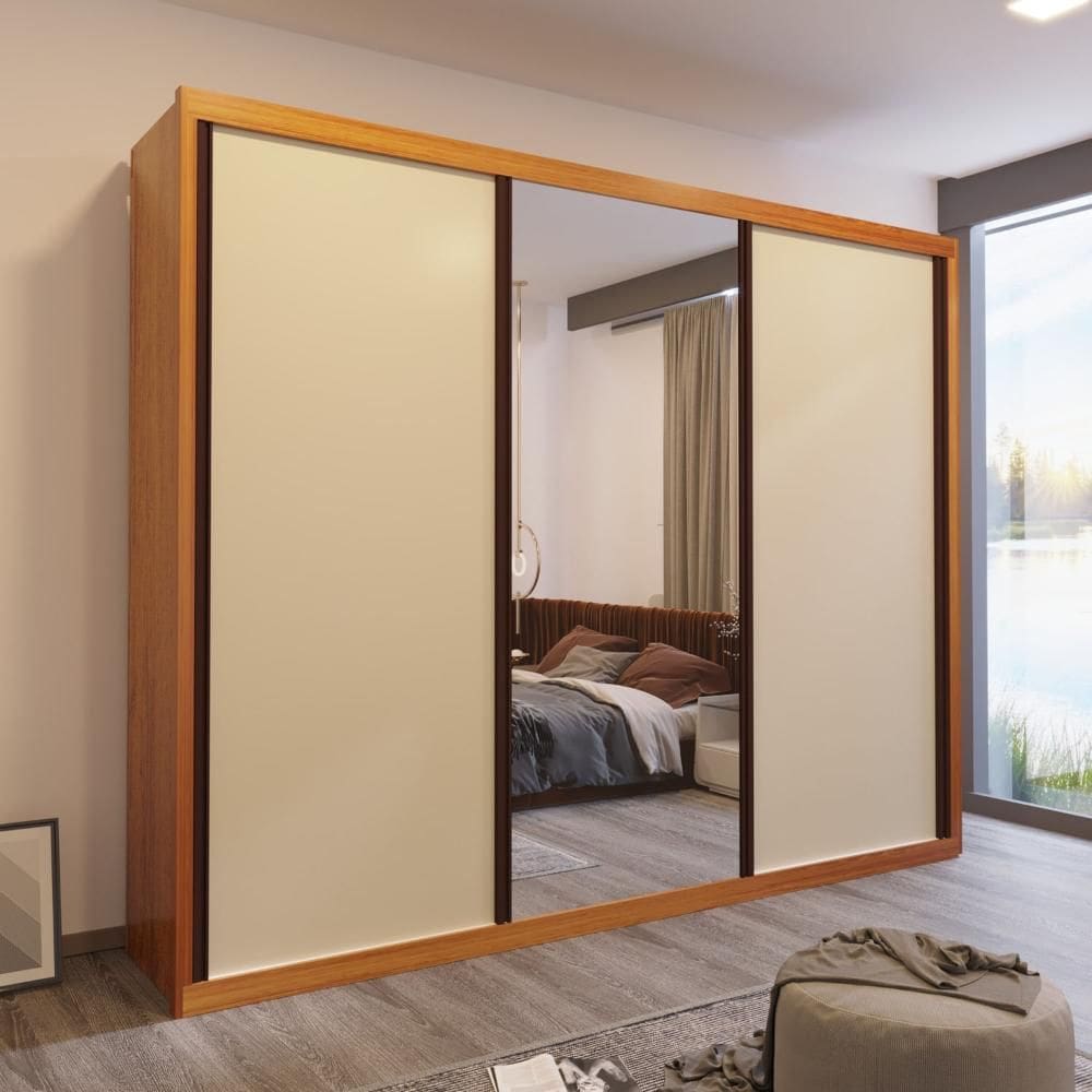 Guarda Roupa Casal Taylor com Esp 3 Portas 6 Gav Bom Pastor