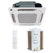Ar Condicionado Split Cassete 4 Vias - Inverter R-32 - Midea - 60.000 BTUs - Frio - 220V Monofásico