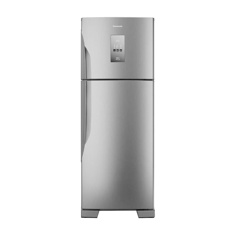 Geladeira Panasonic Duplex Frost Free Inverter A+++ 483 Litros Aço Escovado BT71PV4XB 220V