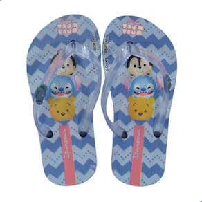Chinelo Infantil Ipanema Disney Joy Azul Perolado