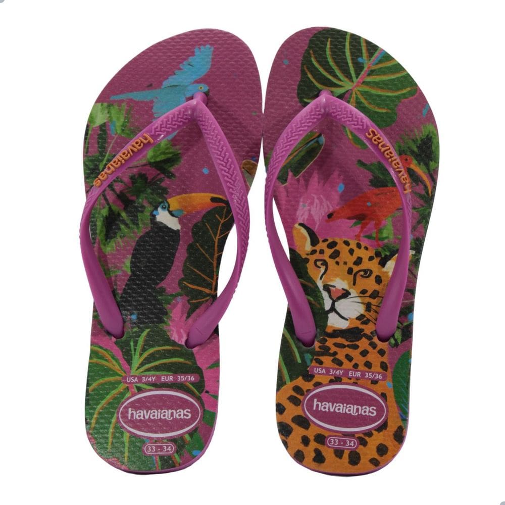 Chinelo Havaianas Slim Summer Bliss Rosa Gum