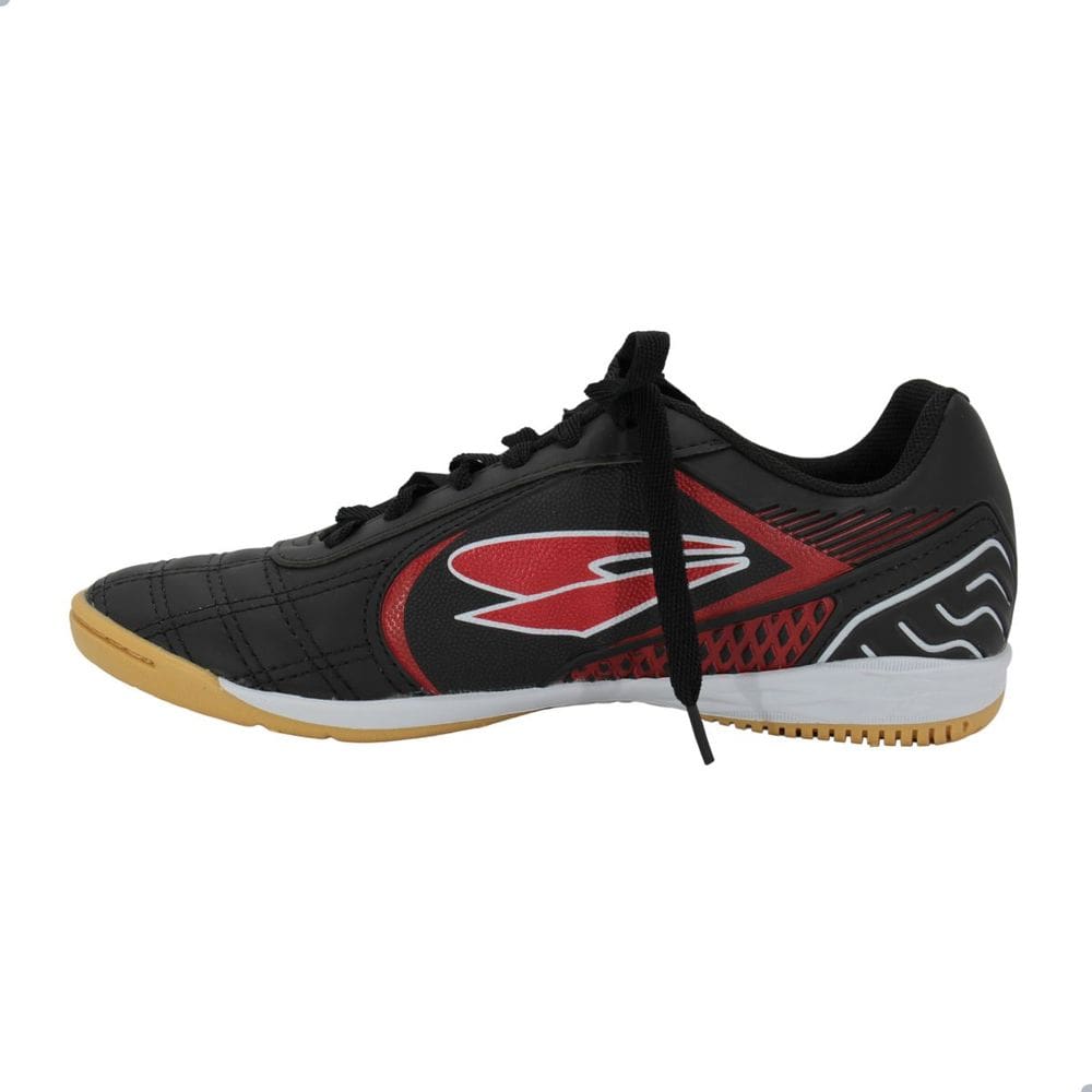 Tênis Indoor Topfly Dray 361 Adulto Preto e Vermelho