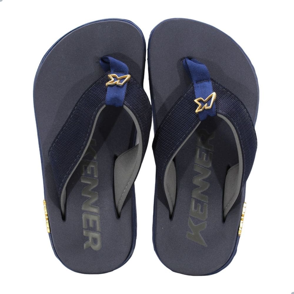 Chinelo Kenner Dlk-11 Kivah Azul Escuro