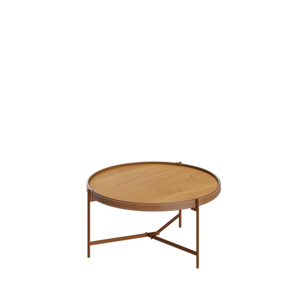 Mesa de Centro Aqua Imcal Nature Cobre Redonda P 57cm 68081
