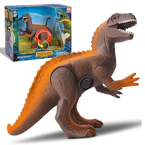 Dinossauro Articulado Acrocantossauro 21cm Com Som Brinquedo