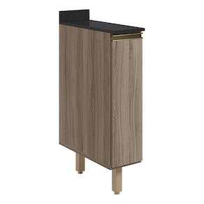 Balcao com Tampo 1 Porta 20cm MDF 16796 Carvalho Toq Carvalho Toq Nicioli