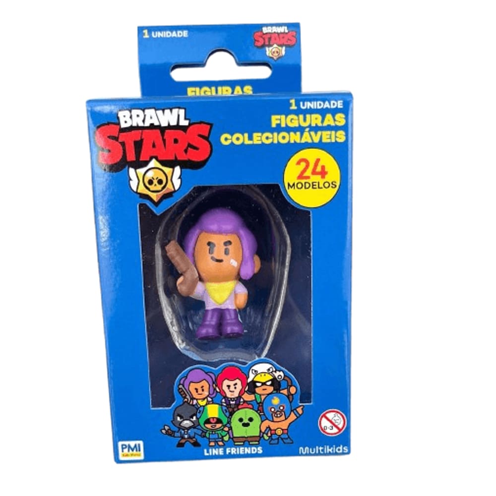 Mini Boneca Brawl Stars - Shelly MULTIKIDS