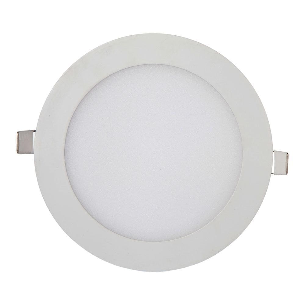 Painel de Led Embutir Redondo 18W Kian Branco Bivolt