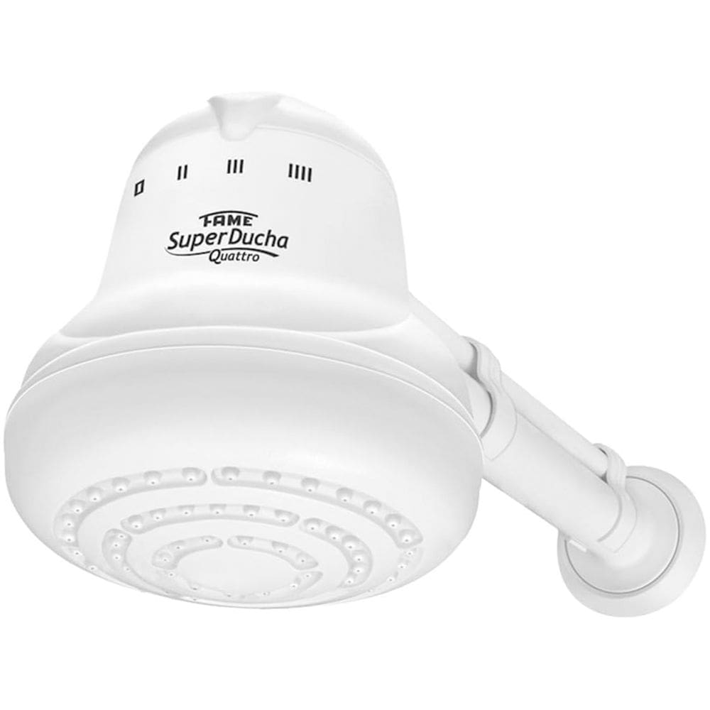Super Ducha Chuveiro Quattro 4 de Temperaturas Crivos Exclusivos Reforçado Moderno Fame