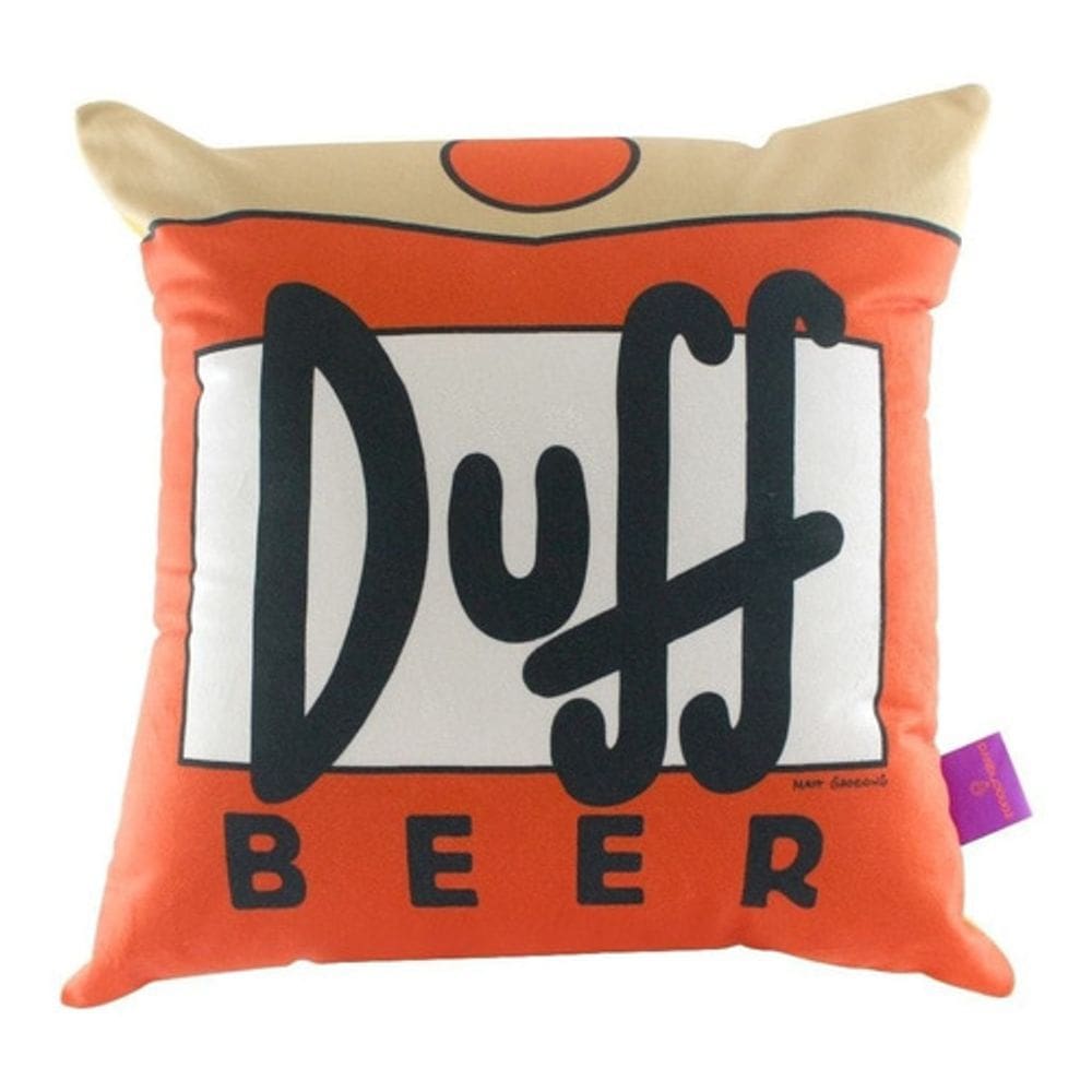 Almofada Aveludada Duff Beer 40 x 40 Cm