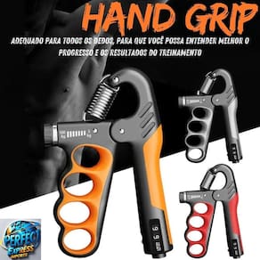 Hand Grip Mãos 5 A 100kg Ajuste Intensidade Treino Aparelho