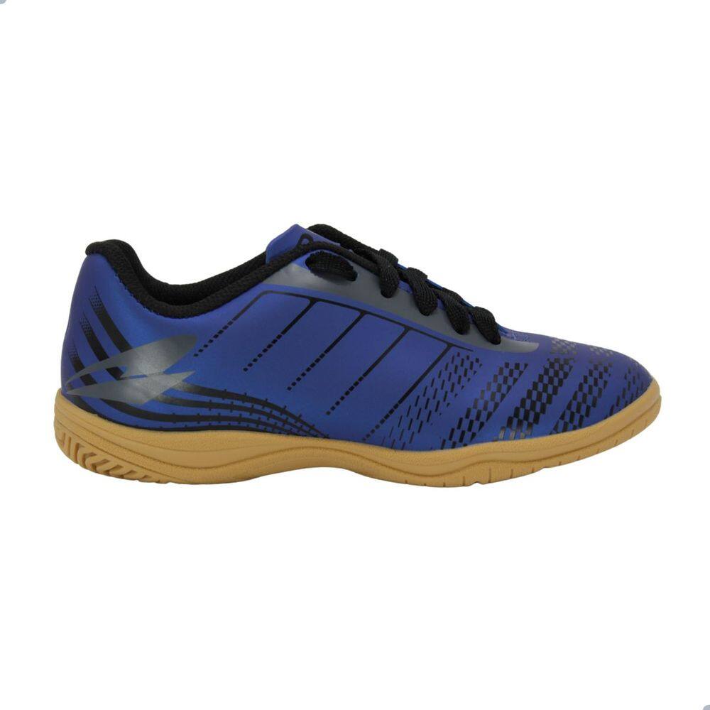 Tênis Chuteira Infantil Ind Dray Azul e Preto