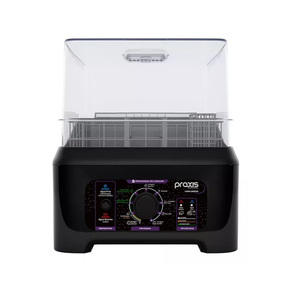 Lava Louça Portátil Praxis Llp Preto - 220V