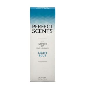 Perfume Perfect Scents Fragrâncias inspiradas em D&G Light Blue 100mL