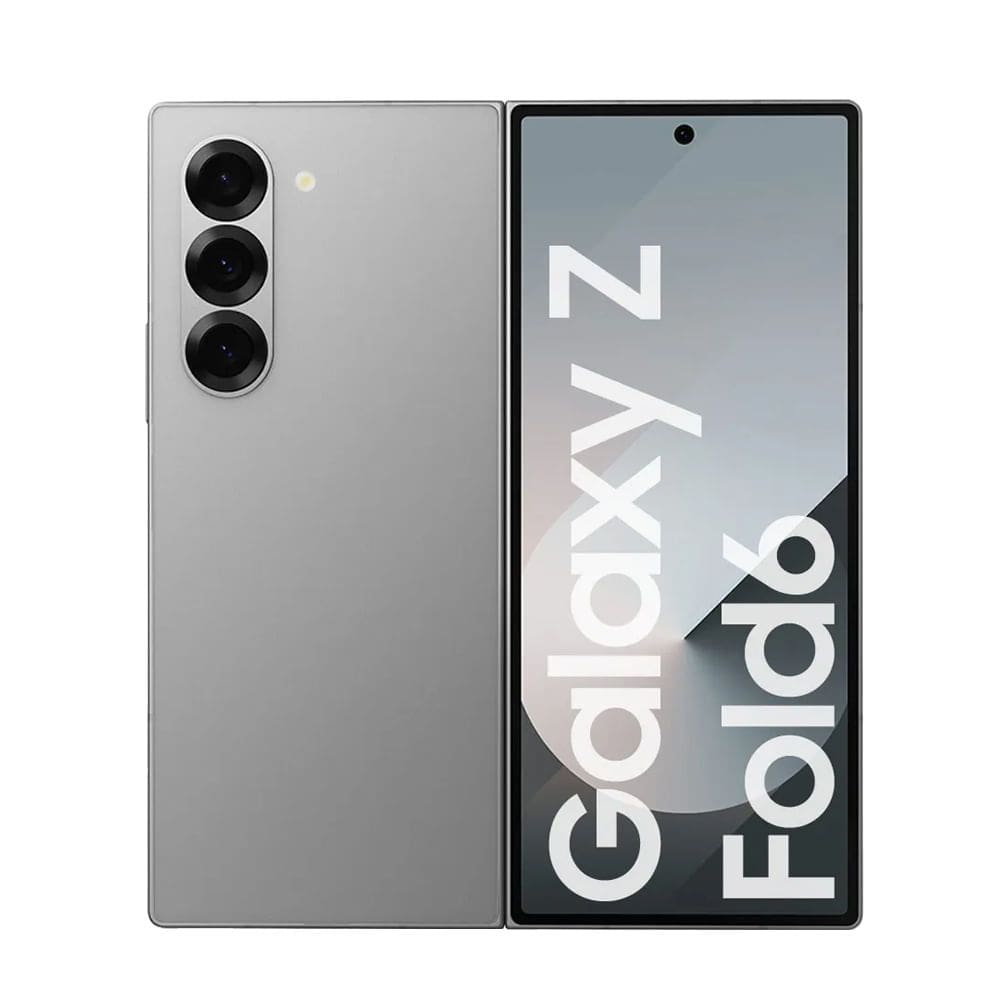 Celular Samsung Galaxy Z Fold6 5G, 512GB, 12GB RAM, Tela 7.6" + 6.3", Câm. Traseira 50+12+10MP, Frontal 10+4MP Cinza