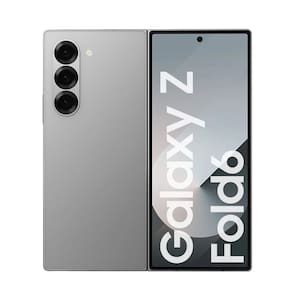 Celular Samsung Galaxy Z Fold6 5G, 512GB, 12GB RAM, Tela 7.6" + 6.3", Câm. Traseira 50+12+10MP, Frontal 10+4MP Cinza