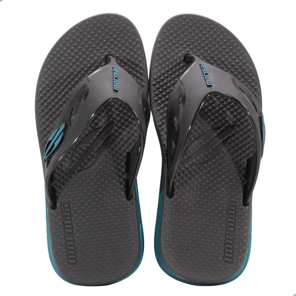 Chinelo Mormaii Swap Branco/Preto