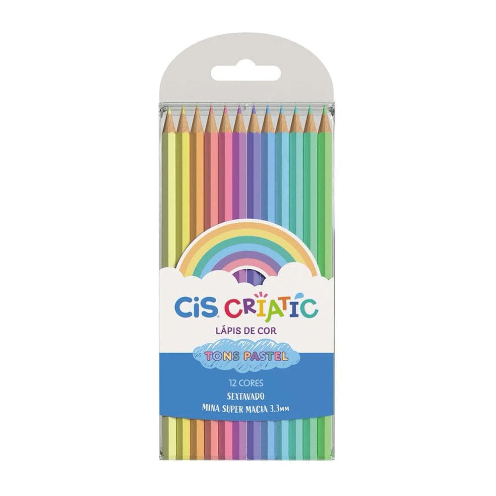 Lapis De Cor Tons Pastel Criatic CIS